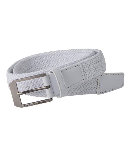 Under Armour Black Braided Golf Belt, for men