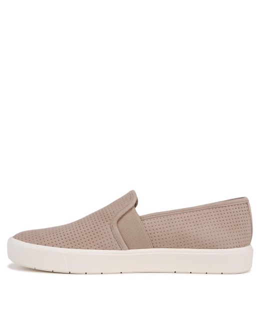 Vince Natural Blair Slip On Sneaker Taupe Clay 7.5 M