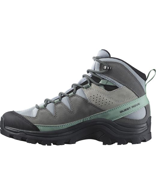Salomon Gray Quest Rove Gore-tex Leather Hiking Boots For