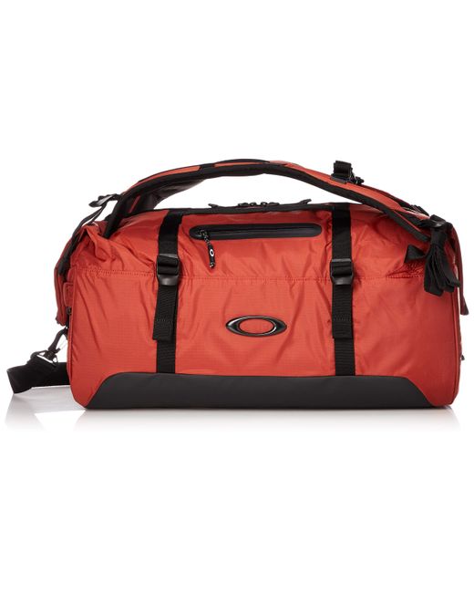 Oakley Red Outdoor Duffle Bag for men