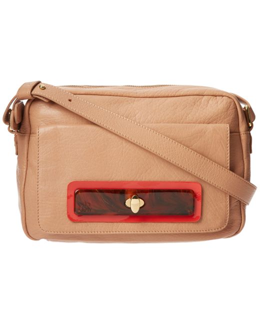 Orla Kiely Soft Sheepskin Leather Rosie Bag in Black Lyst