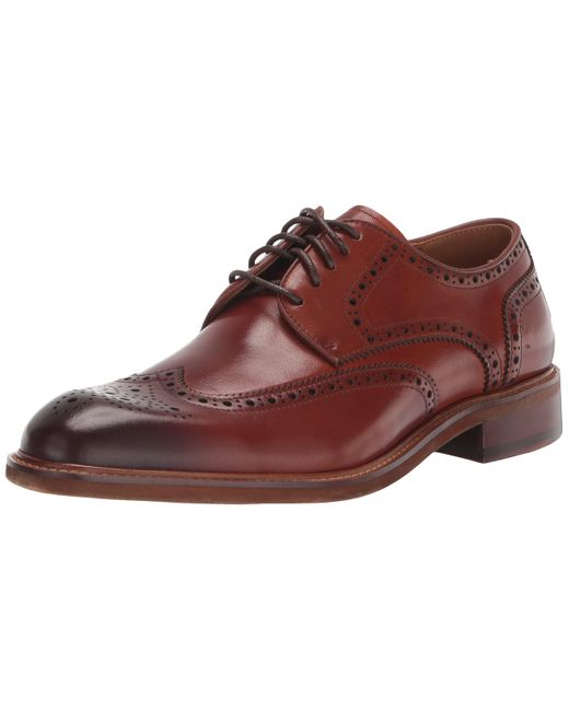 Steve Madden Leather Hoxton Oxford in Tan Leather (Brown) for Men | Lyst