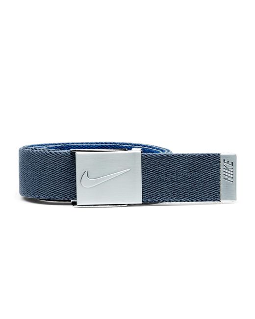 Nike Blue Reversible Stretch Web Belt for men