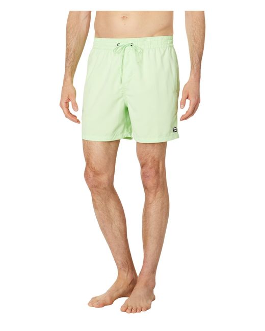 Billabong Green All Day Layback Boardshort Board Shorts for men