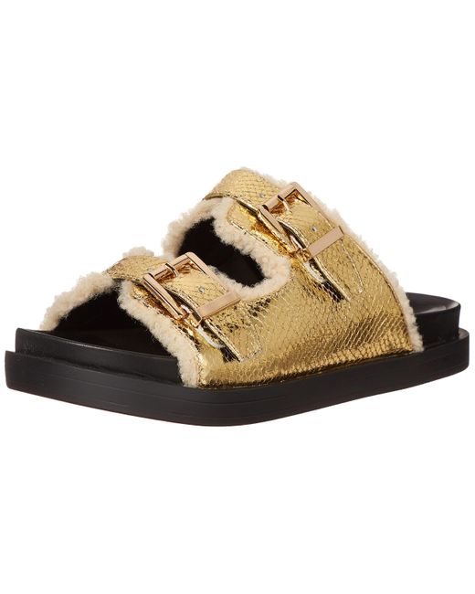 aerosoles metallic sandals