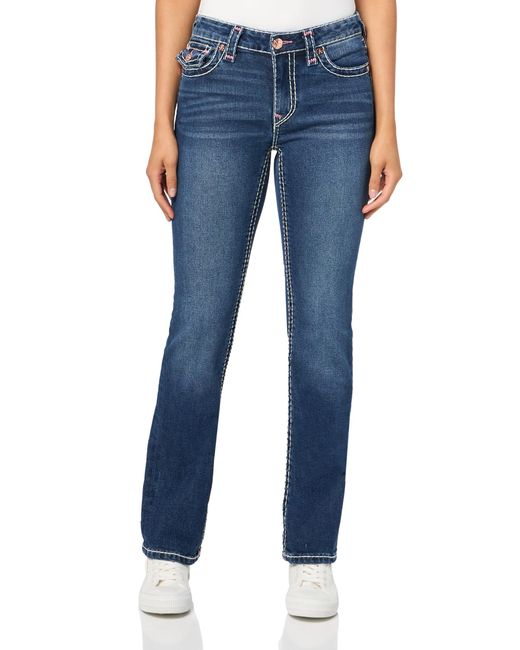 True Religion Blue Rhinestone Billie St Sup T Flap