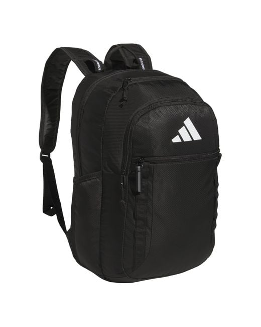 Adidas Black Excel Laptop Durable Large Athletic Gym Backpack Bag