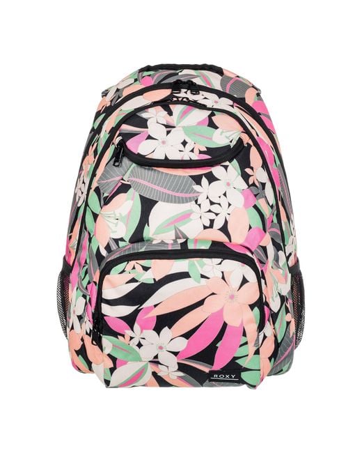 Roxy Pink 24l Shadow Swell Printed Medium Backpack