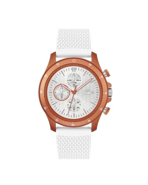 Lacoste Pink Neoheritage Chronograph Watch for men