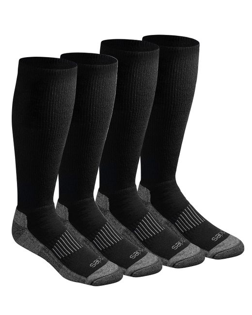 Dickies Light Comfort Compression Over-the-calf Socks in Black for Men ...