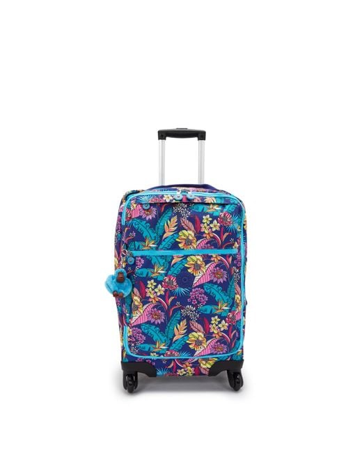 Kipling Blue 's Darcey Small 22-inch Softside Carry-on Rolling Luggage