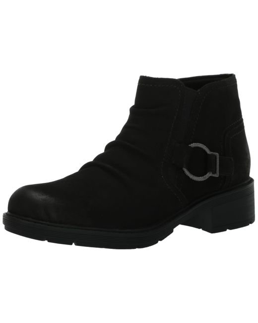 Clarks Black Hearth Faye Ankle Boot