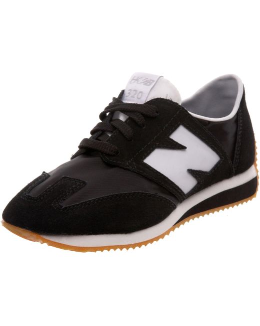 New Balance 320 V1 Sneaker in Black | Lyst