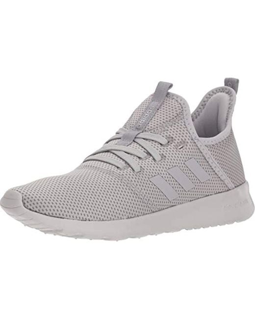 adidas Cloudfoam Pure Running Shoe in Gray | Lyst