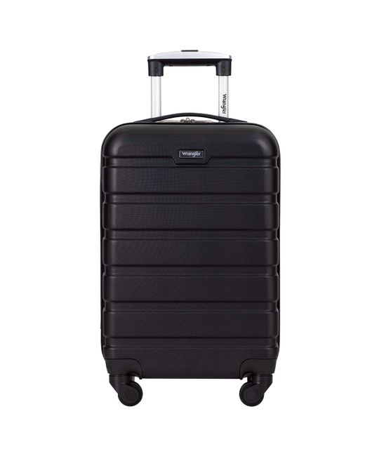 Wrangler Hardside Carry-on Spinner Luggage in Blue | Lyst