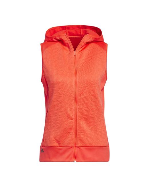 Adidas Red Golf Standard Cold.rdy Vest