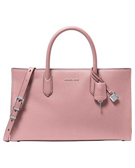 Michael Kors Pink Scarlett Medium East West Satchel