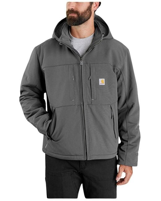 Carhartt Gray Super Dux Relaxed Fit Insulated Jacket for men