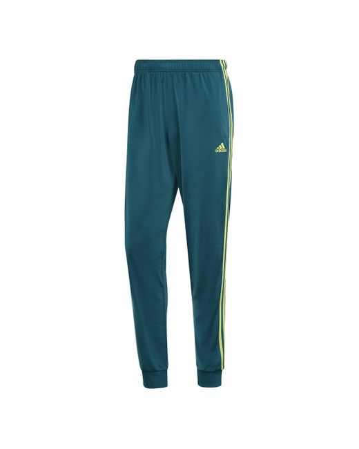primegreen essentials warm up tapered 3 stripes track pants