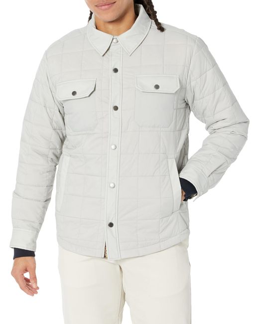 Pendleton Arroyocrinkle Quilted Shirt Jacket in Gray for Men Lyst