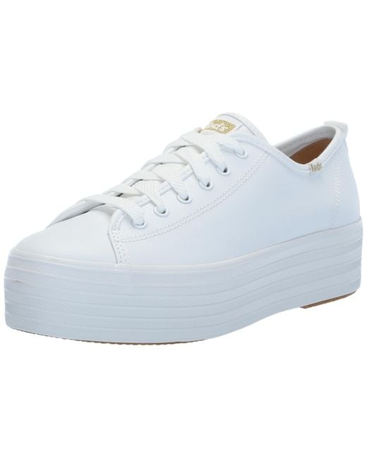 Keds Black Triple Up Leather