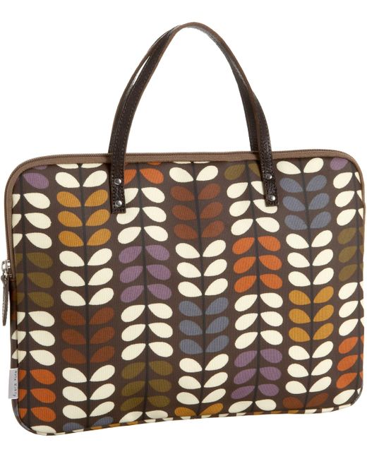 Orla Kiely Mds066 Small Laptop Bag,multi,one Size - Lyst