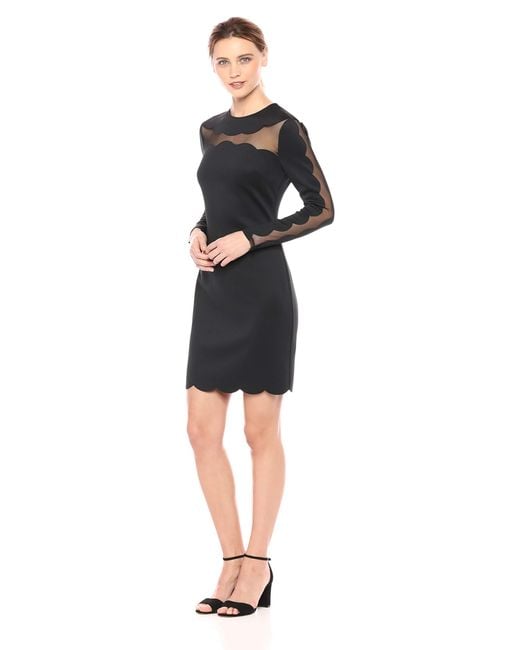 ted baker black cocktail dress