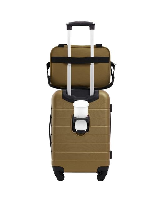 Wrangler Smart Luggage Cup Holder And Usb Port in Green Lyst