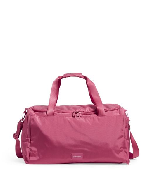 Vera Bradley Recycled Lighten Up Reactive Travel Duffle Bag Lyst