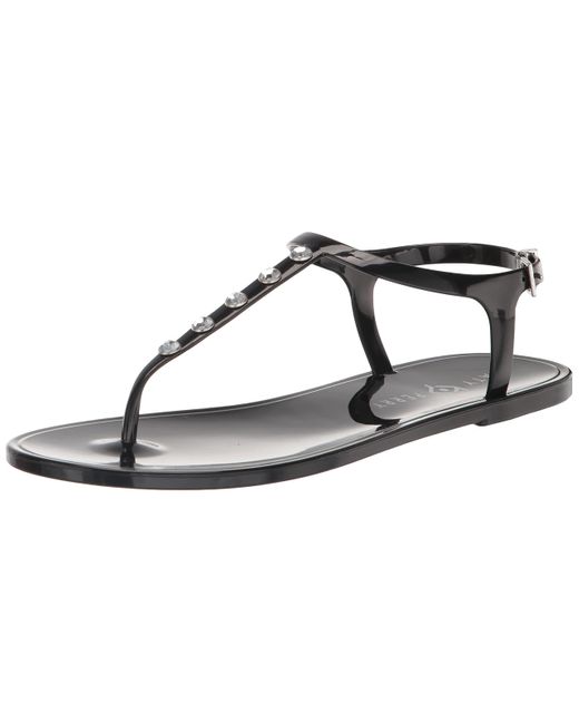 Katy Perry The Geli Stud Thong in Seashell Black (Black) | Lyst