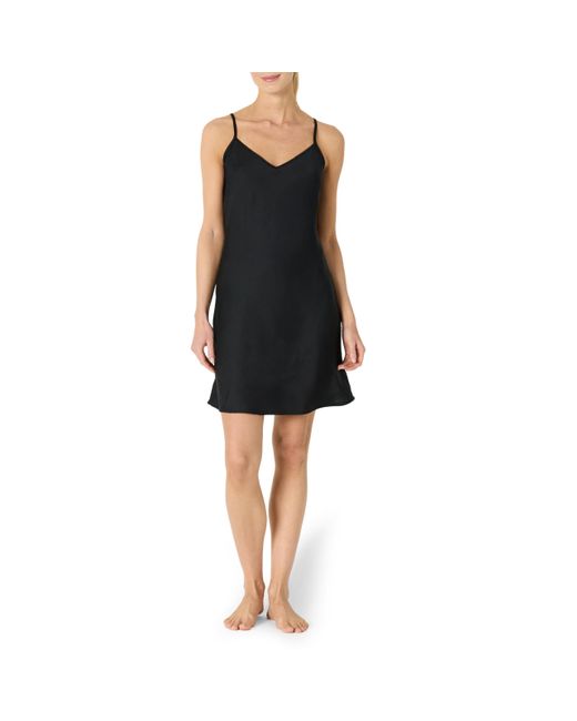 Robe débardeur sans ches en Satin Doux pour Amazon Essentials en coloris Black