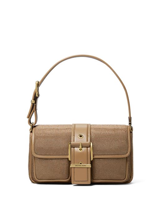 Michael Kors Metallic Colby Medium Shoulder Bag