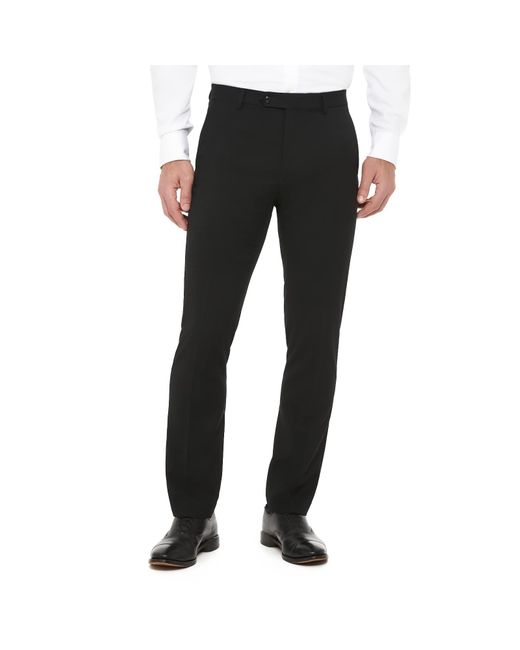 Tommy Hilfiger Black Th Flex Modern Fit Suit Separates Pant for men