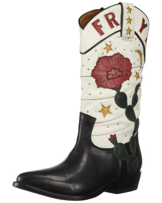 frye billy pull on black