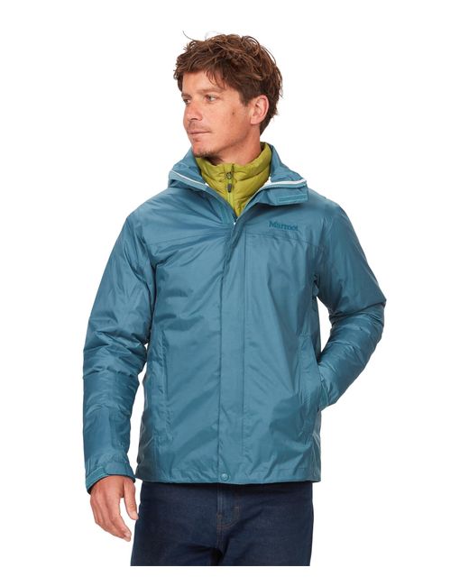Marmot Blue Precip Eco Jacket | Lightweight for men