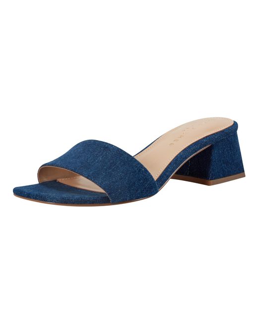 Marc Fisher Women's Blue Olysa Heeled Sandal