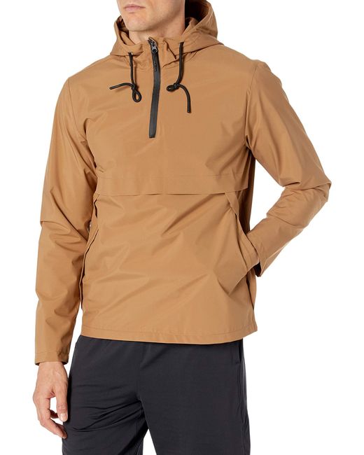 tan anorak jacket