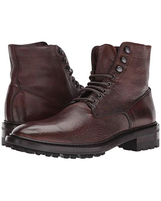 Frye Mens Greyson Lace Up Combat Boot