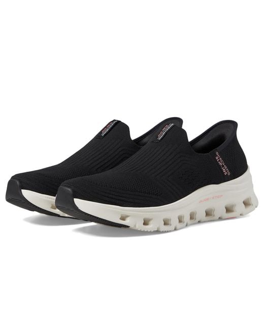 Skechers Black Glide Step Pro Everyday Citiz Hands Free Slip Ins Shoes 6 B