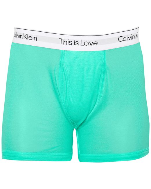 Calvin Klein This Is Love Pride Mesh Underwear in Green for Men | Lyst