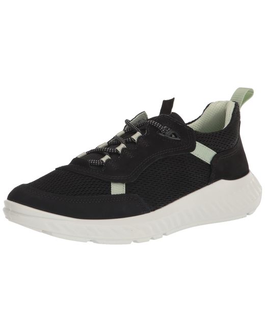 ecco perforated leather sneaker