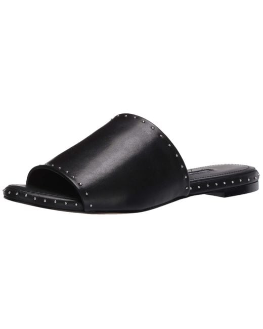 charles david leather slide sandals