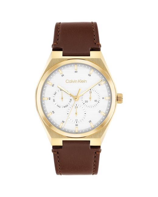 Calvin Klein White 39mm Slim for men