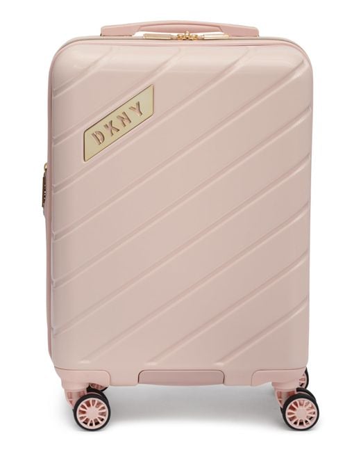 DKNY Natural Spinner Hardside Carryon Luggage
