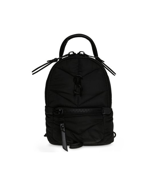 Steve Madden Jaydon Nylon Mini Backpack in Black | Lyst