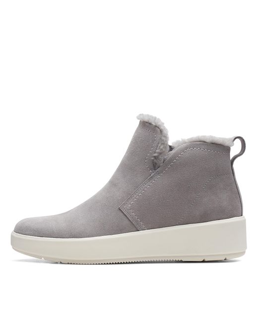 Clarks Gray Layton Star Ankle Boot