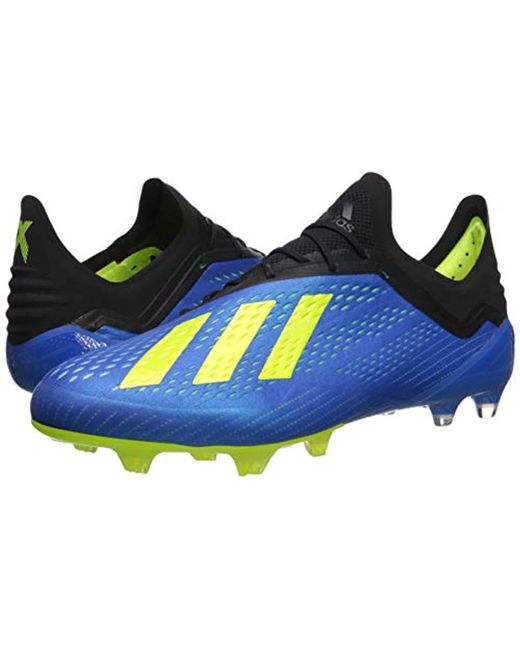 Men's Blue X 18.1 Firm Ground Cleat Soccer Men's Blue X 18.1 Firm Ground Cleat Soccer