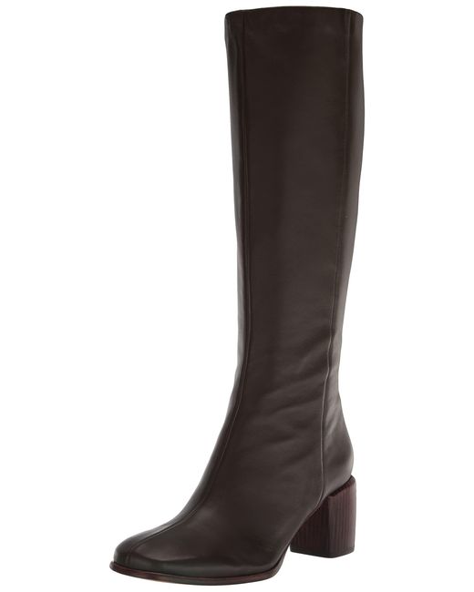 Vince Maggie Tall Boots Knee High in Black | Lyst