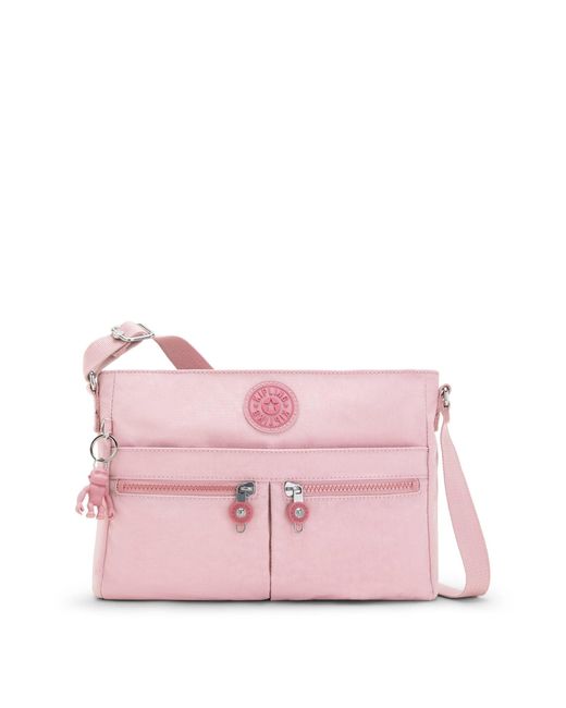 Kipling Synthetic S New Angie Handbag in Lavender Blush (Pink) Save