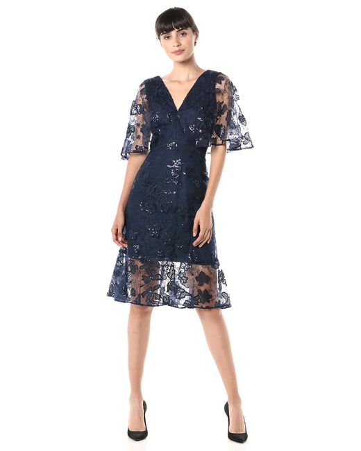 dress the population midi dress
